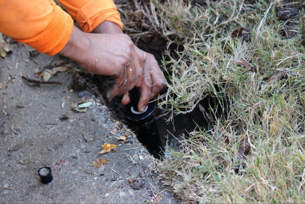 Sprinkler leaks causing drainage issues in Rockwall homes